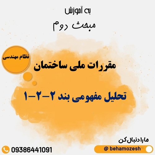 مقررات ملی ساختمان
